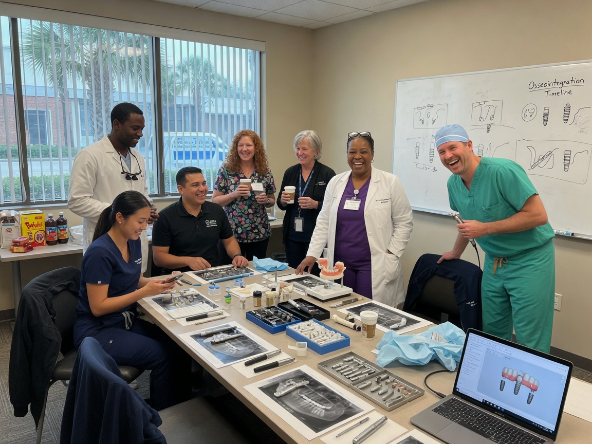 The Pee Dee Implant Center team at work in Florence