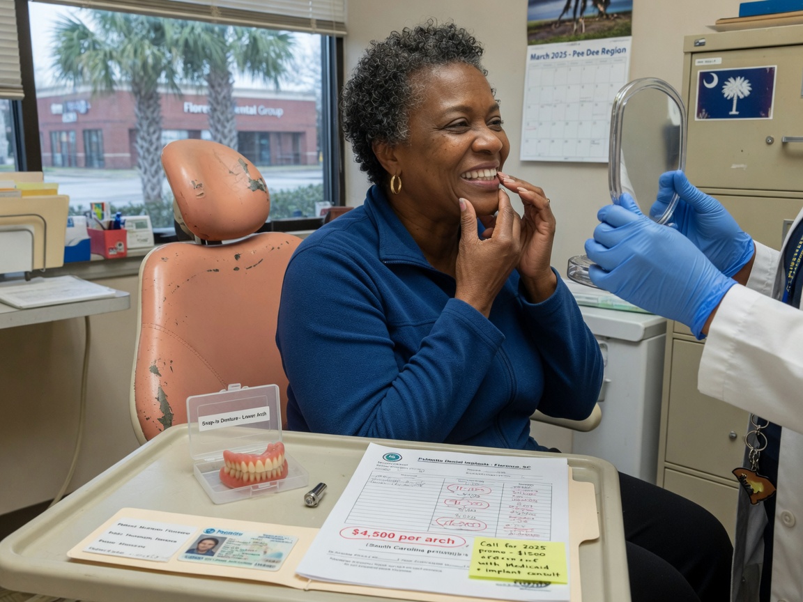 How Much Do Snap-In Dentures Cost in South Carolina?